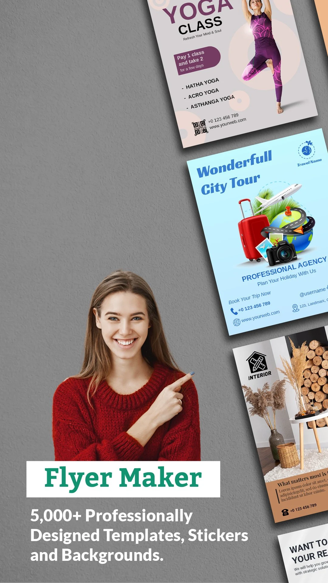 Flyer Maker, Poster Maker screenshot